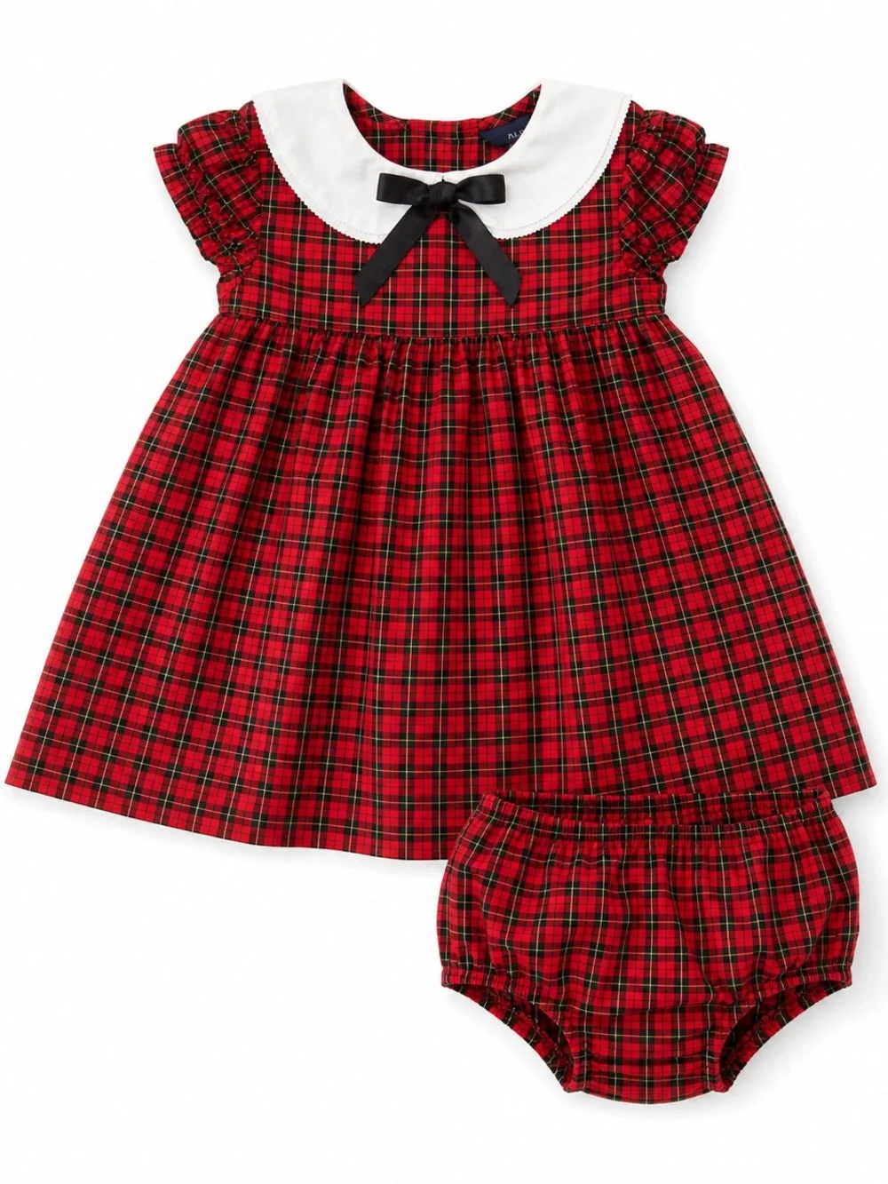 Ralph Lauren Tartan Plaid holiday dress set